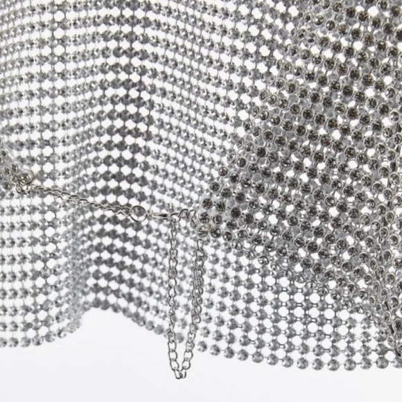 Zara Rhinestone Chic Top - Picture 3 of 7